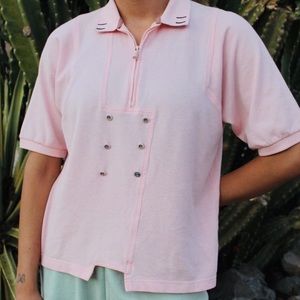 Hello Daddy Polo Solid Pink
90s Vintage Jamie Sadock Polo
Size Medium